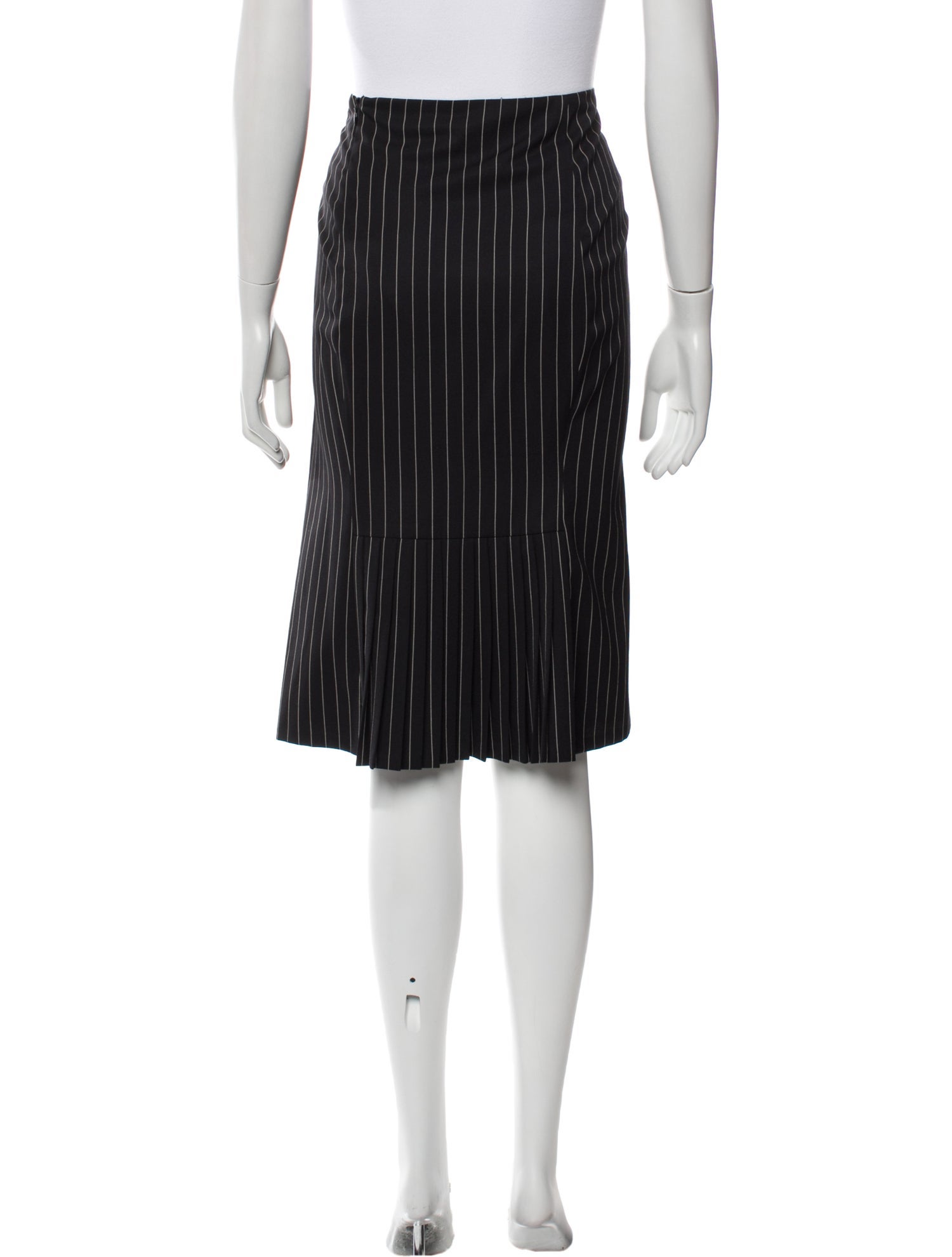 Ralph Lauren Black Label Wool Knee-Length Skirt
